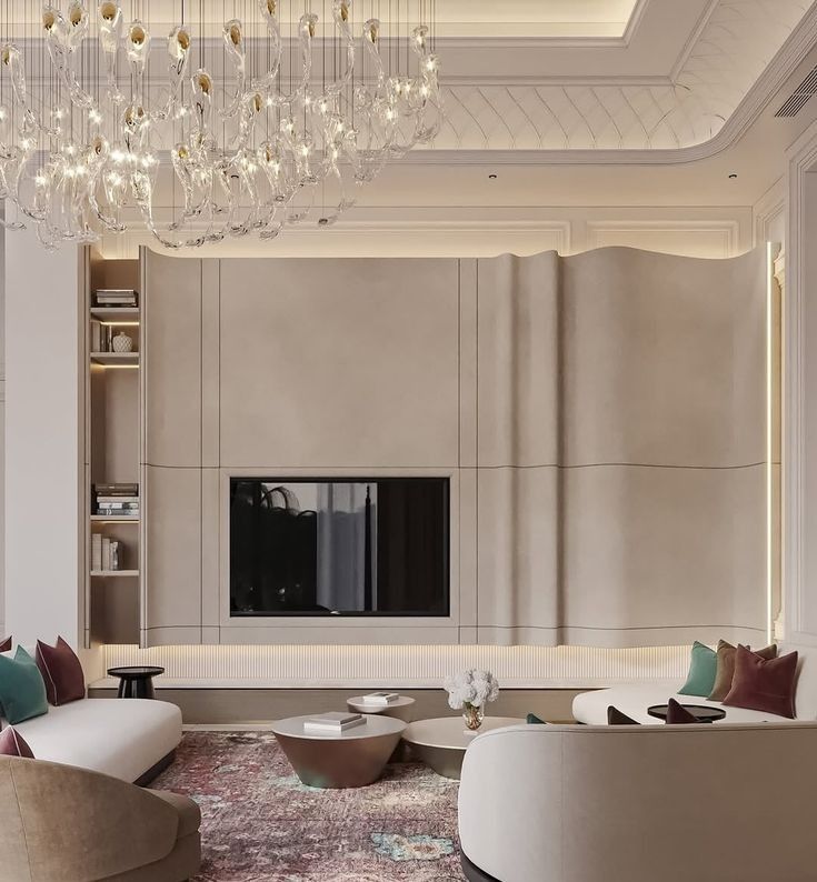 Décorations en plâtre ondulé 3D – Image 3