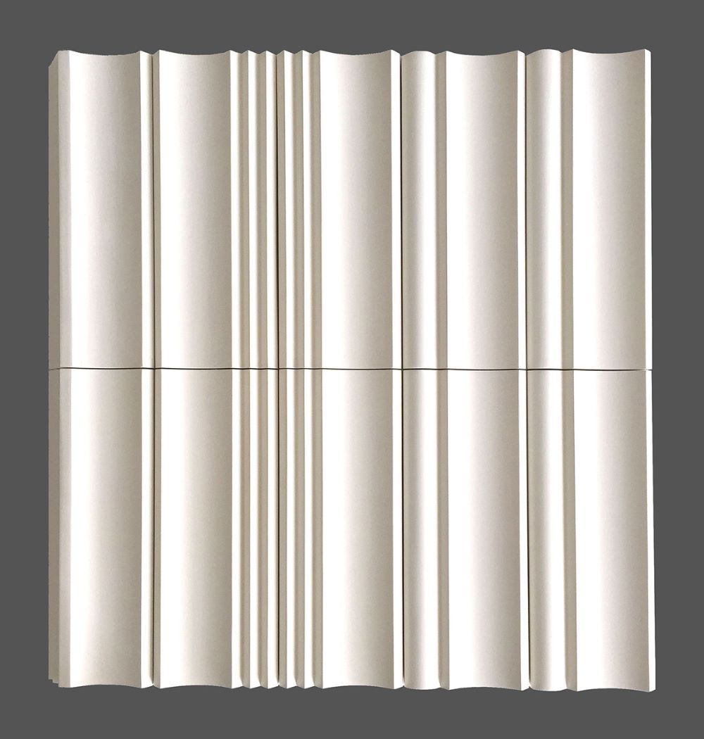 Décorations en plâtre ondulé 3D – Image 4